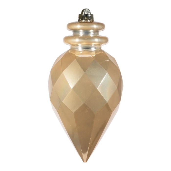 ORNAMENTO PLASTICA CM.11,5x25 BEIGE